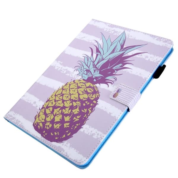 iPad Air (2019) kuvioitu nahkakotelo - Ananas Multicolor