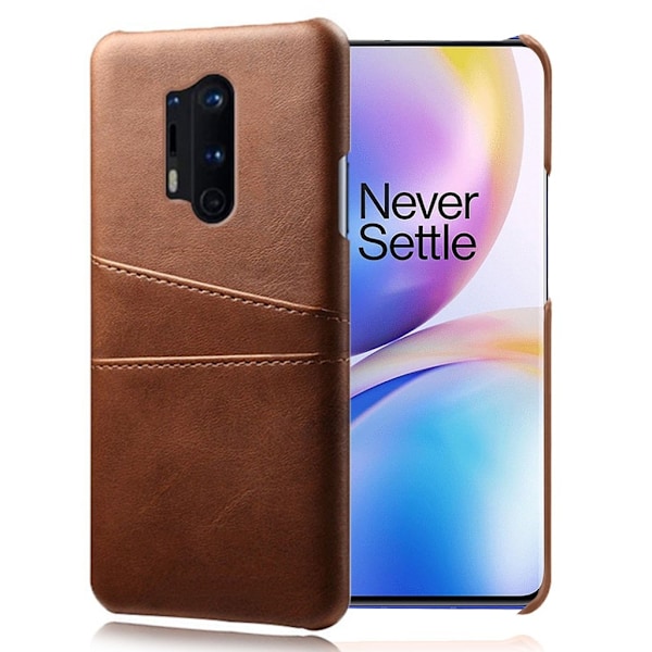 Dual Card kuoret - OnePlus 8 Pro - Ruskea Brown