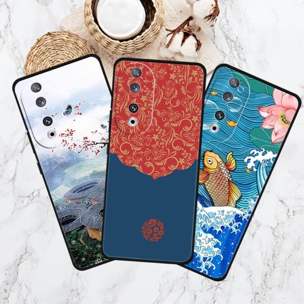 Imagine Honor 90 deksel - Drage Blue