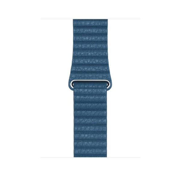 Apple Watch Series 4 44mm halkaistu nahkaranneke - Sininen Blue