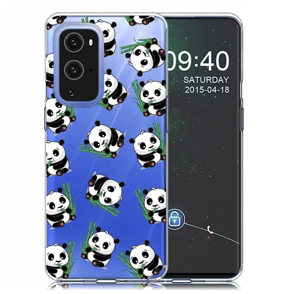 Deco OnePlus 9 Pro Etui - Pandaer og Bambus Black