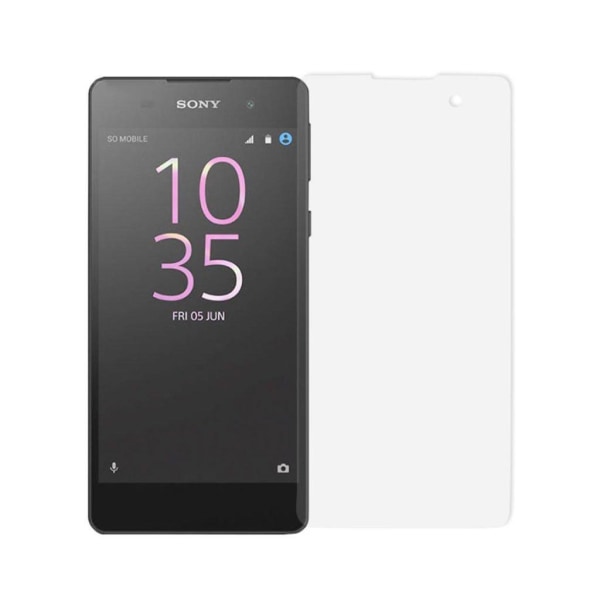 0.3mm hærdet skærmbeskytter til Sony Xperia E5 Arc Edge Transparent