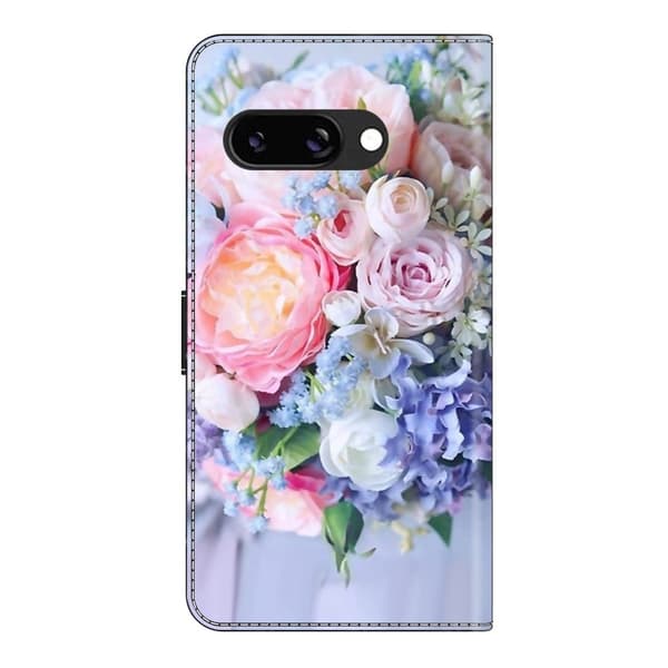 Wonderland Google Pixel 9a fodral -Färgglad Blomma Lila