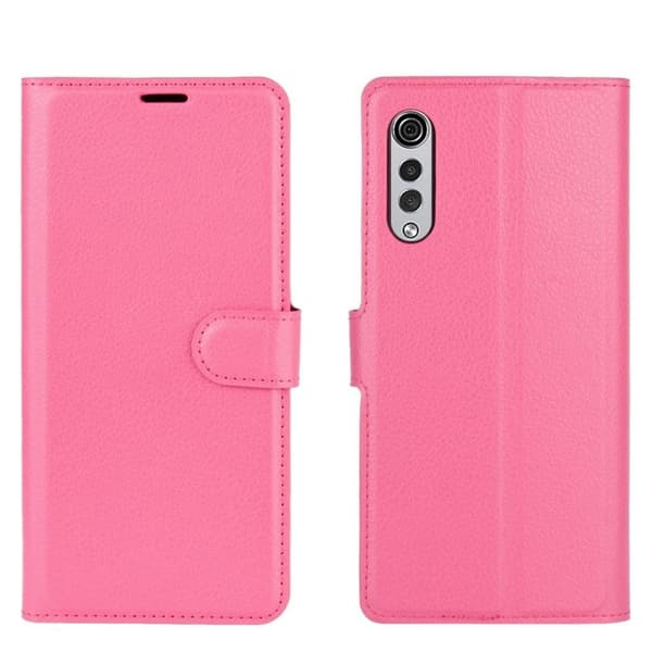 Classic LG Velvet Flippetui - Rose Pink