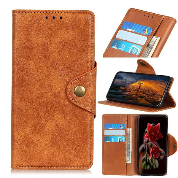Alpha Honor 60 Flip Etui - Brun Brown
