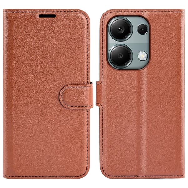 Classic Xiaomi Redmi Note 13 Pro 4G fodral - Brun Brun