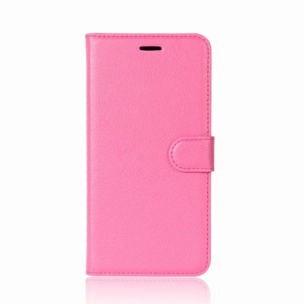 Huawei Mate 10 Lite litsipintainen nahkakotelo - Rose Pink