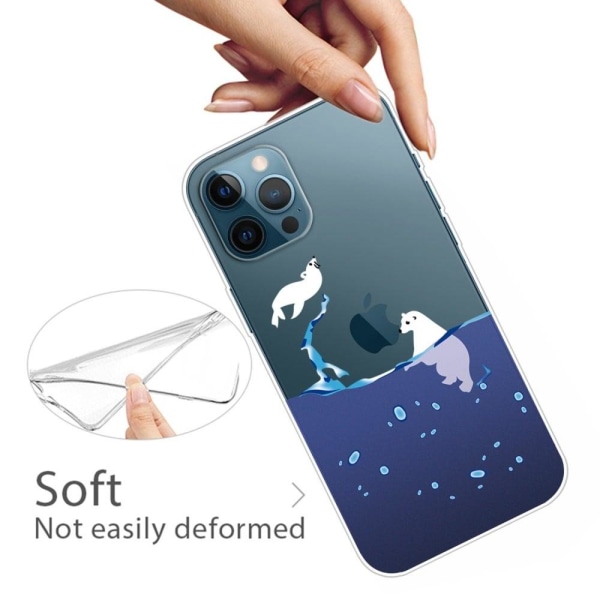 Deco iPhone 14 Pro Max case - Polar Bears Blue