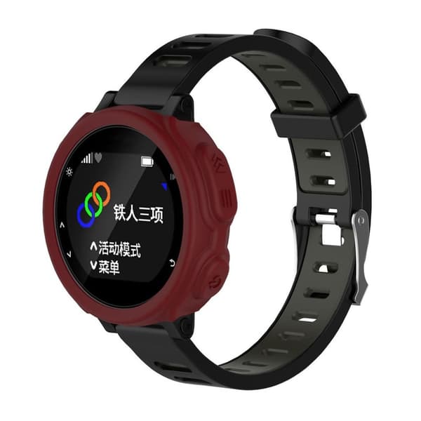 Garmin Forerunner 235 trendikäs suojakuori - Viininpunainen Red