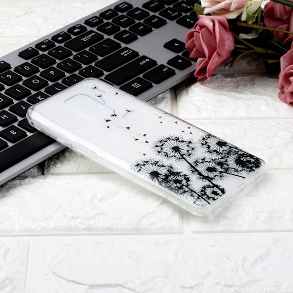 Deco Xiaomi Redmi Note 9 Pro Max / Xiaomi Redmi Note 9 Pro / Xiaomi Redmi Note 9S skal - Maskros Svart