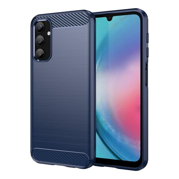Carbon Flex Samsung Galaxy A25 skal - Blå Blå