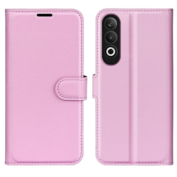 Classic OnePlus Nord CE4 / Oppo K12 flip etui - Rosa Pink