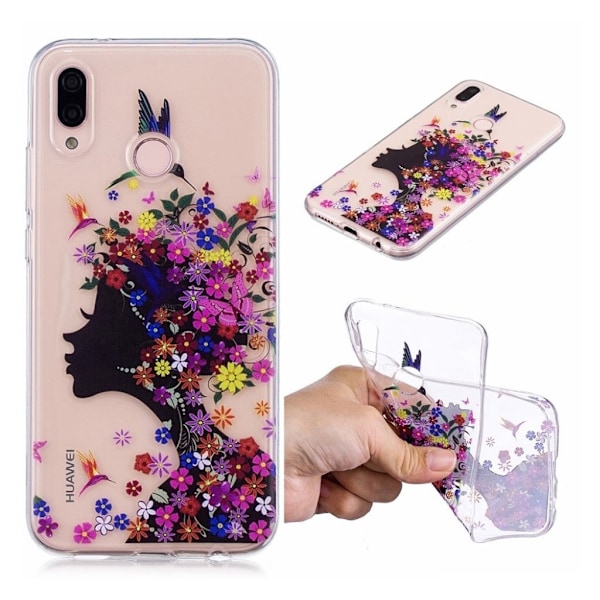 Huawei P20 Lite kuvion tulostuskotelo - Kauneus Kuvio Multicolor