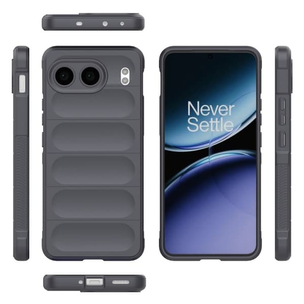 Mjukt greppformat OnePlus Nord 4 skal - Mörkblå Blå