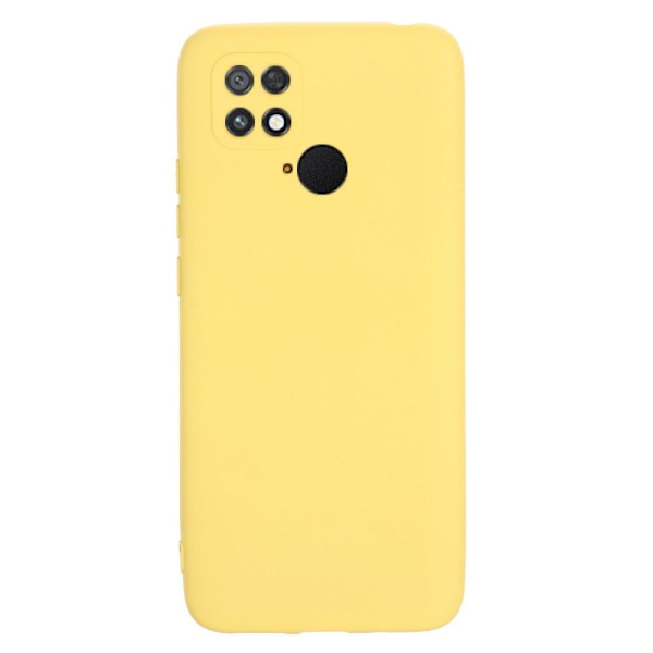 Matt Xiaomi Poco C40 skal av flytande silikon - Gul Gul