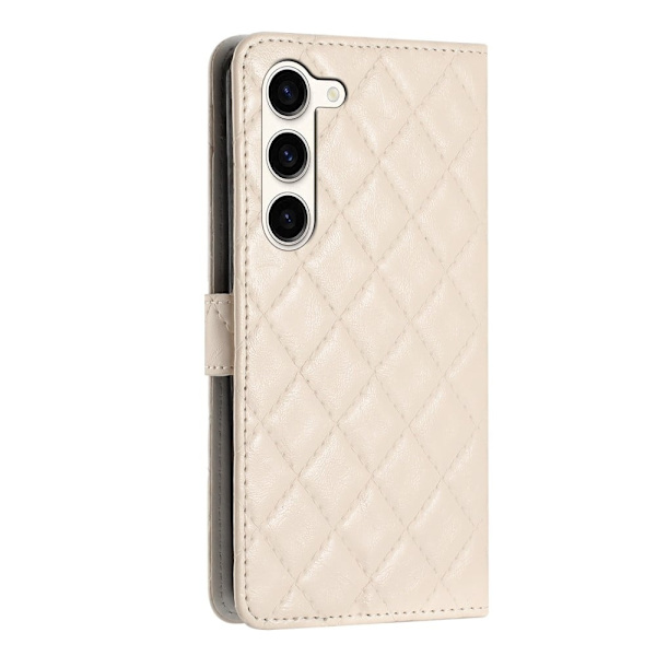 Funktionelt Samsung Galaxy S24 rombe etui med pung White