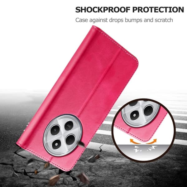 LC.IMEEKE Xiaomi Redmi A4 flip case - Ruusu Pink