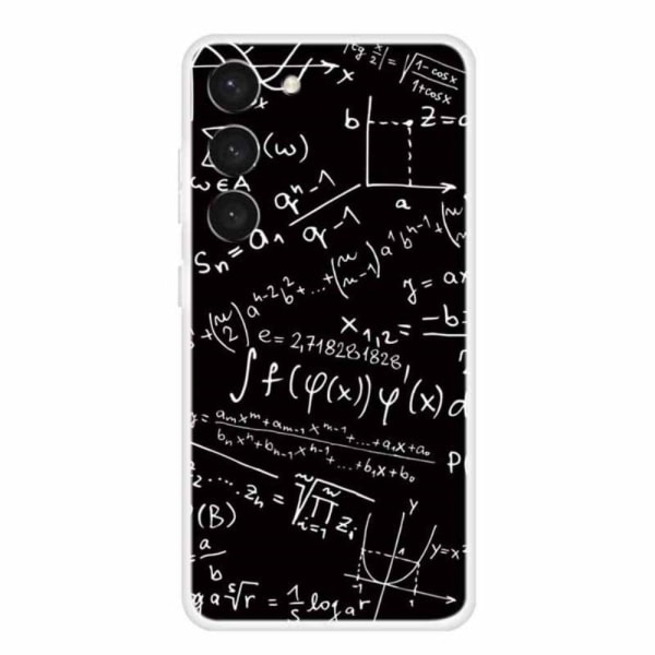 Deco Samsung Galaxy S23 Plus Etui - Mathematical Formula Black