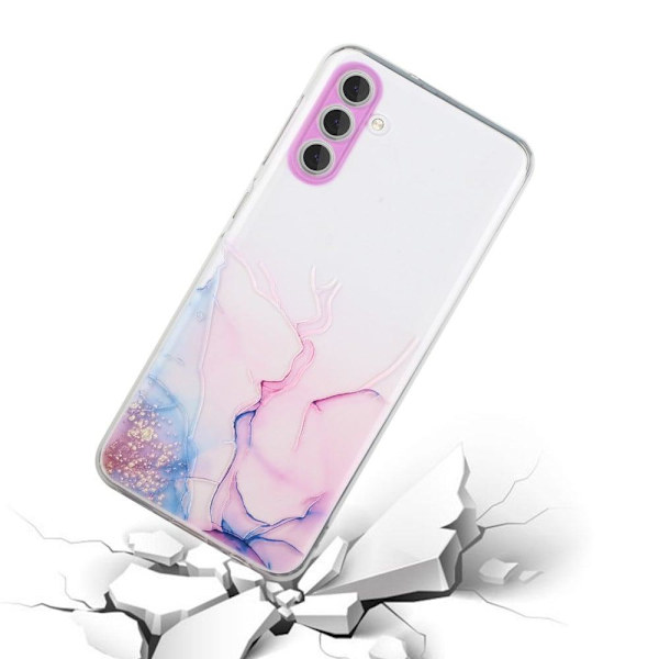 Marmormotiv Samsung Galaxy A34 5G skal - Rosa Rosa