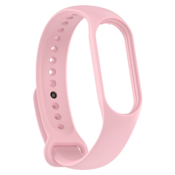 Xiaomi Mi Band 7 / 6 / 5 yksinkertainen kellon hihna - Vaalea Pinkki Pink