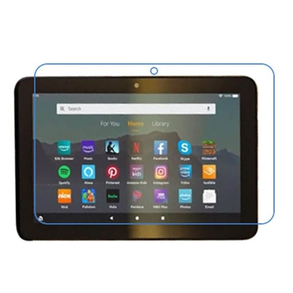 Amazon Fire 7 (2022) PET näytönsuojain Transparent