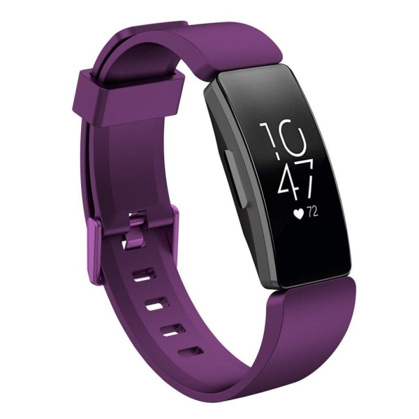 Fitbit Inspire / Inspire HR klockband av silikon - Storlek L / M Lila