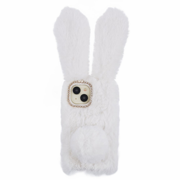Bunny iPhone 15 Plus Deksel - Hvit White