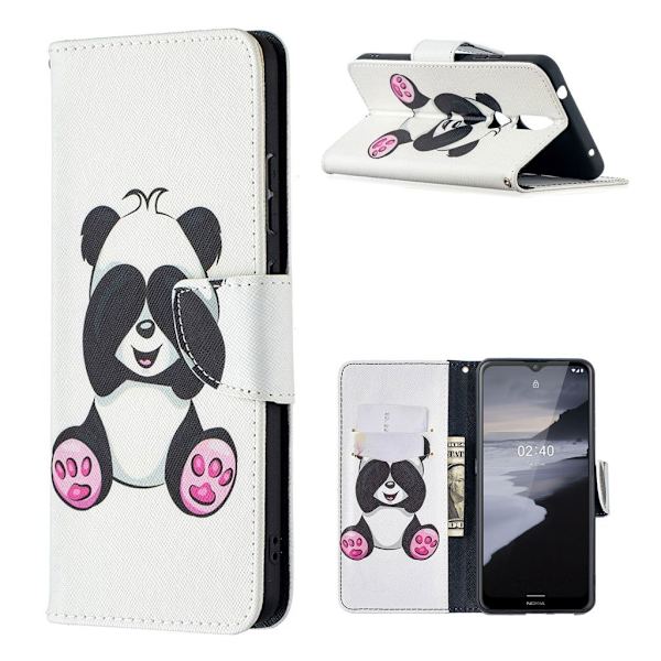 Wonderland Nokia 2.4 fodral -Vit Vit