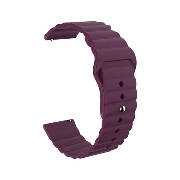 Huawei Watch GT 2 46mm cool silikoneurrem - Mørklilla Purple