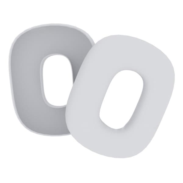 1 pari Airpods Max silikoni korvapehmuste - Valkoinen White