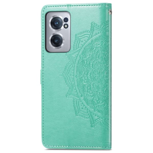Mandala OnePlus Nord Ce 2 5g Flip Etui - Grøn Green