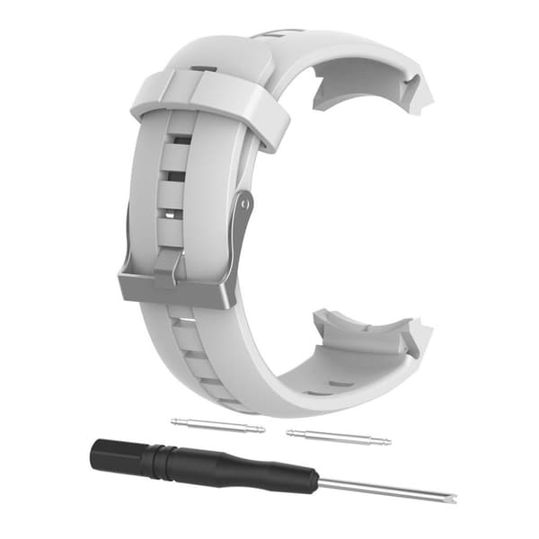 Suunto Spartan Sport Modernt silikon klockband - Vit Vit