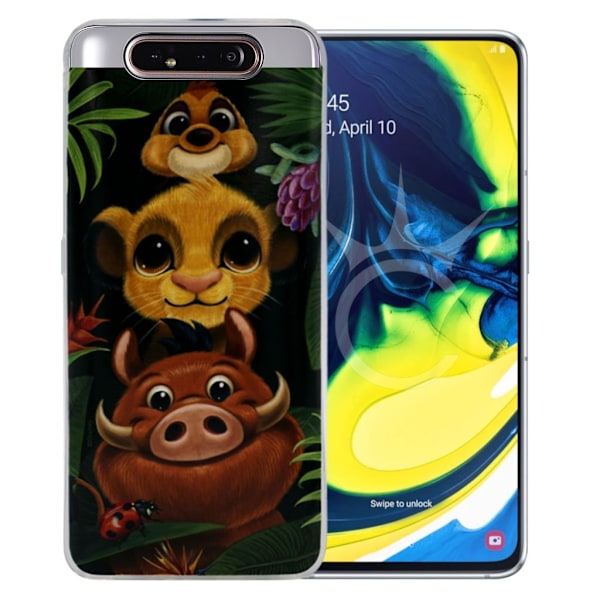 Rapunzel & Pascal #01 Disney-cover til Samsung Galaxy A80 - Flerfarget Multicolor