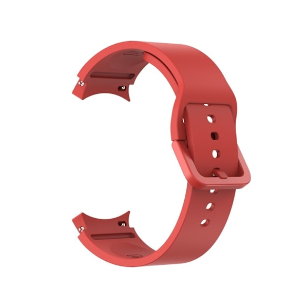 Samsung Galaxy Watch 5 / 4 / 3 yksinkertainen silikoninen ranneke - Punainen Red
