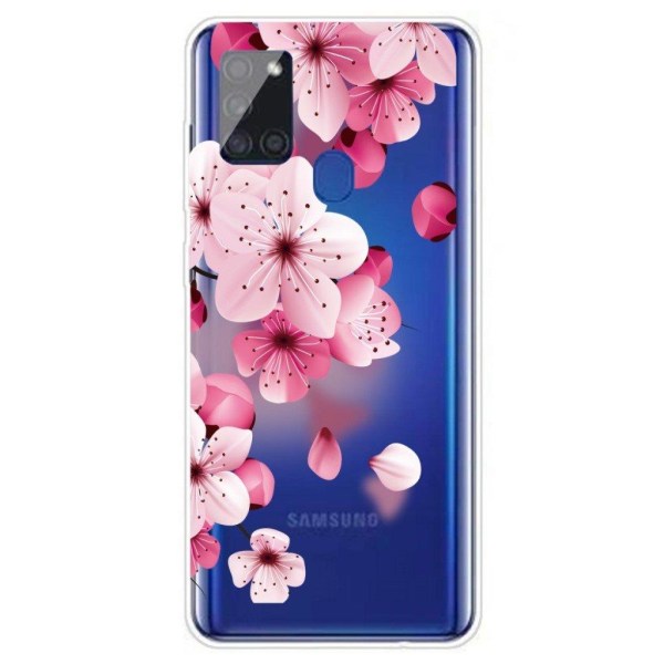 Deco Samsung Galaxy M51 skal - Persikoblomma Rosa