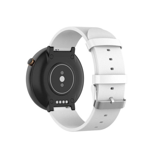 Amazfit Smartwatch 2 genuine leather watch band - White Vit