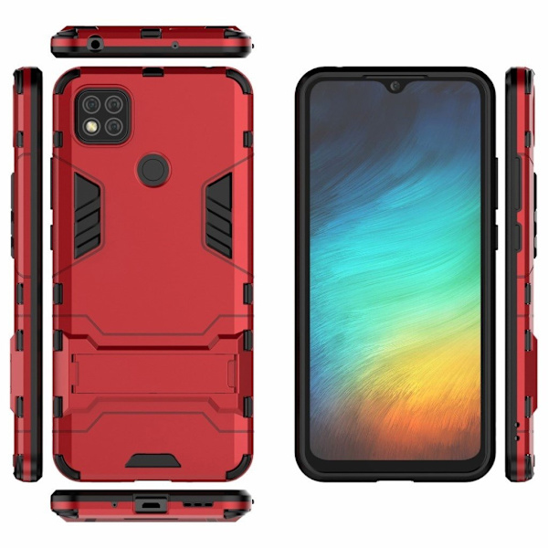 Cool Guard Suojakotelo Xiaomi Redmi 9C - Punainen Red