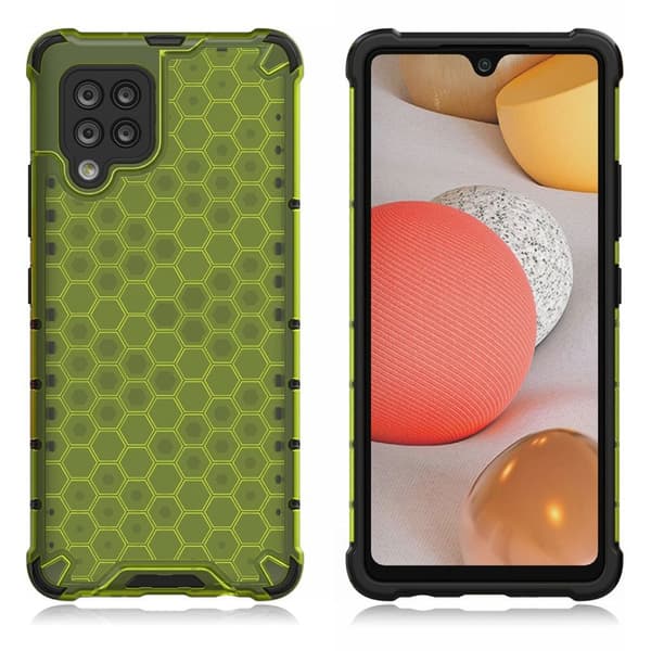Bofink Honeycomb Samsung Galaxy A42 5G skal - Orange Orange