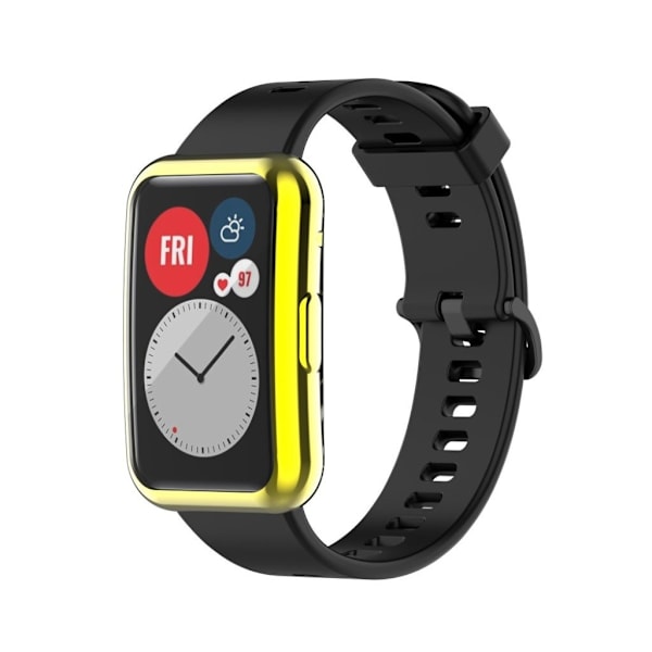 Huawei Watch Fit stilig glansdeksel - Gull Gold