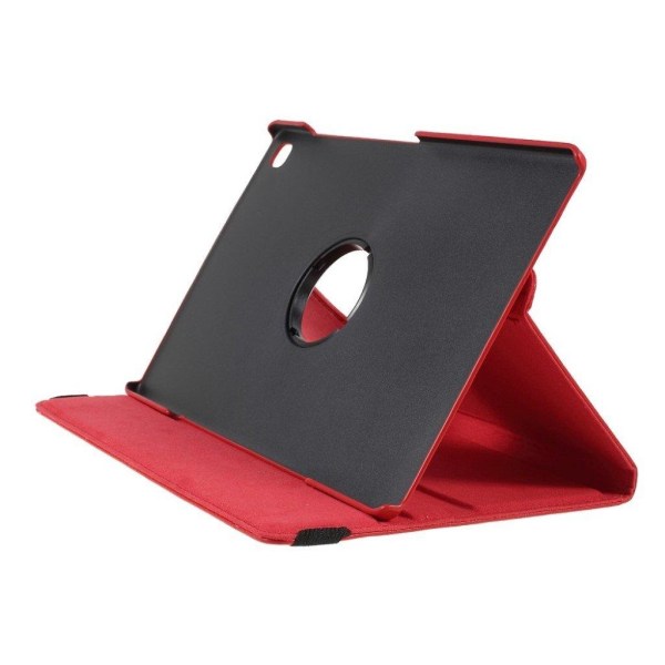 Samsung Galaxy Tab S5e litchi leather case - Red Red