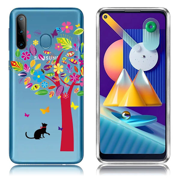 Deco Samsung Galaxy A11 / M11 kuoret - Kukka puu Multicolor