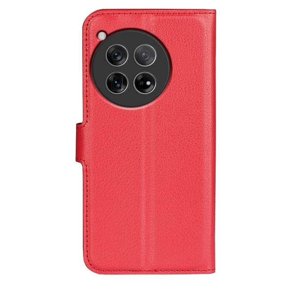 Classic OnePlus 12 flip kuoret - Punainen Red