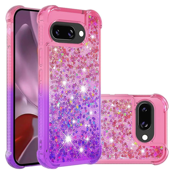 Princess Google Pixel 9a skal - Rosa + Lila Lila