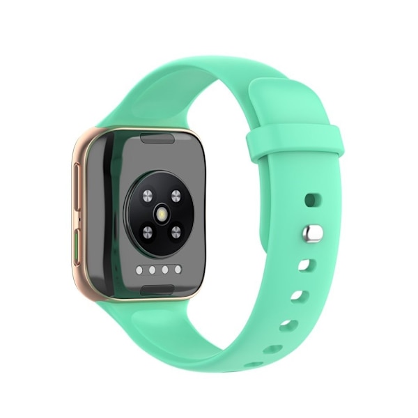 Oppo Watch (46mm) simple silikon klockarmband - grön Grön