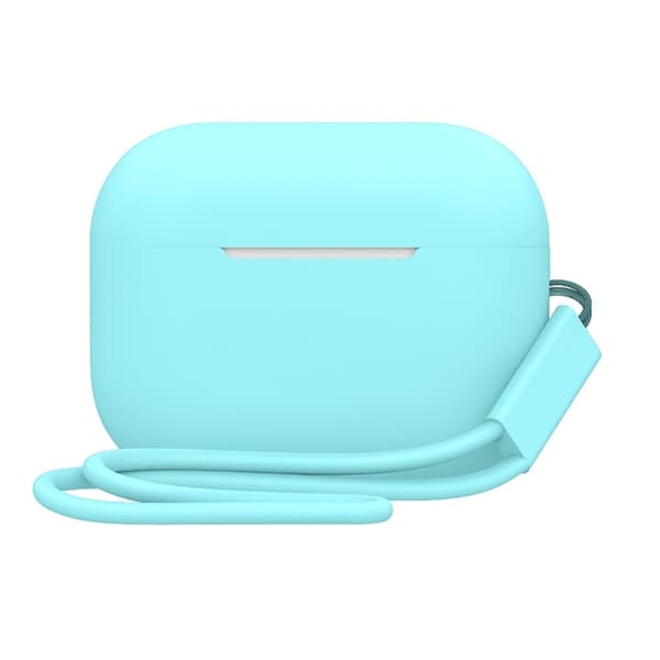 2,0 mm AirPods Pro 2 silikonetui med stropp - Mintgrønn Green