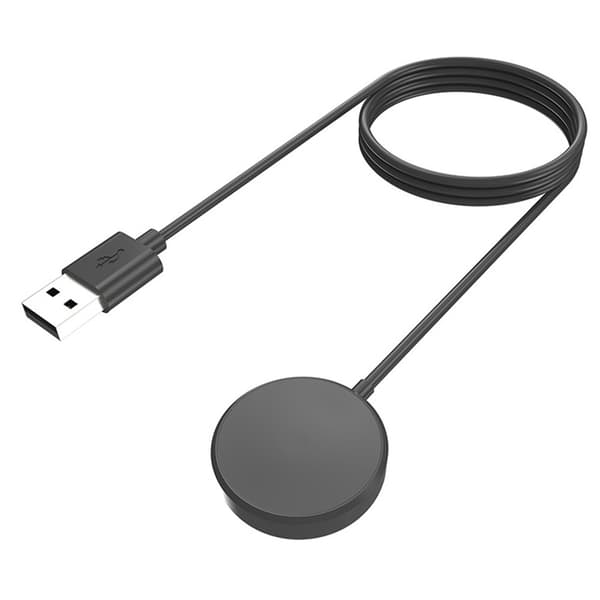 Trådlös laddningsdocka Samsung Galaxy Watch7 / FE / 6 / 6 Classic / 5 / 5 Pro / 4 / 3 Klockladdare - Usb Svart