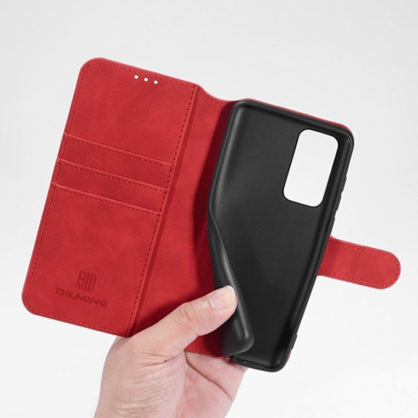 DG.MING Huawei P40 Retro Etui - Rød Red
