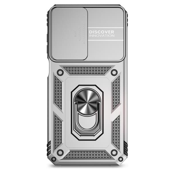 Bofink Combat Samsung Galaxy A55 deksel - Sølv Silver grey