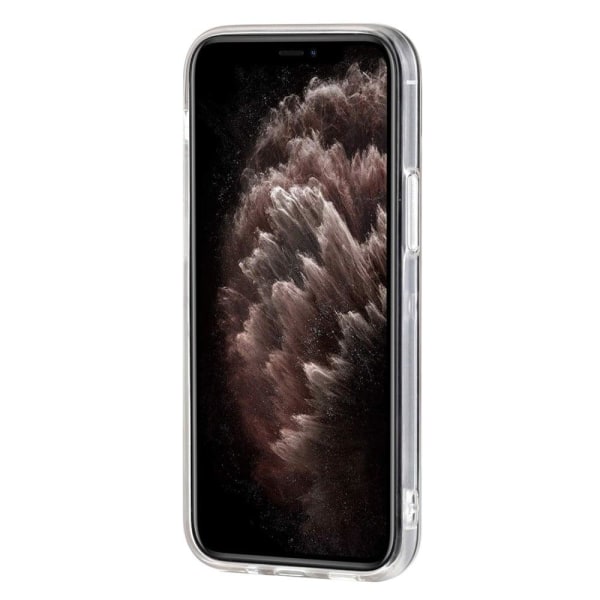 Marmormotiv iPhone 14 Plus skal - Lila Marmor Lila