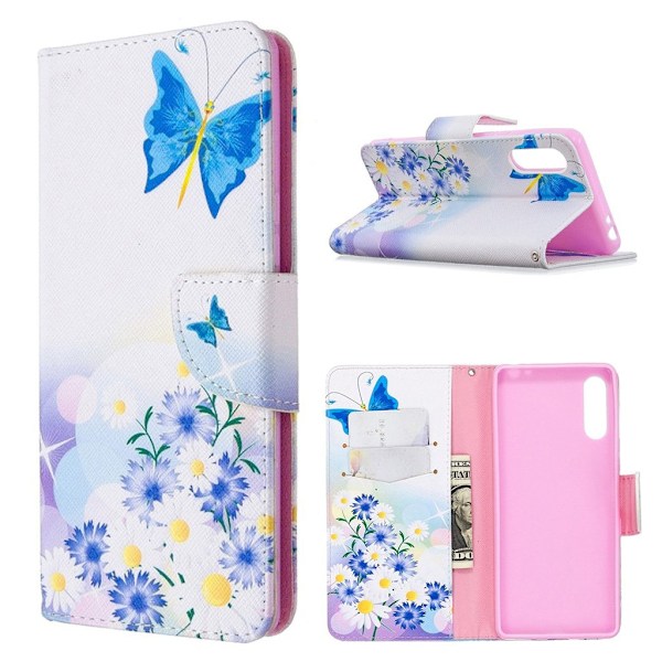 Wonderland Sony Xperia L4 kotelot - Perhonen Multicolor